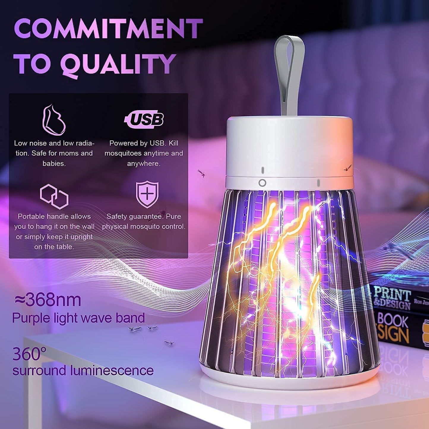 Eco Friendly Electronic LED Mosquito Killer
