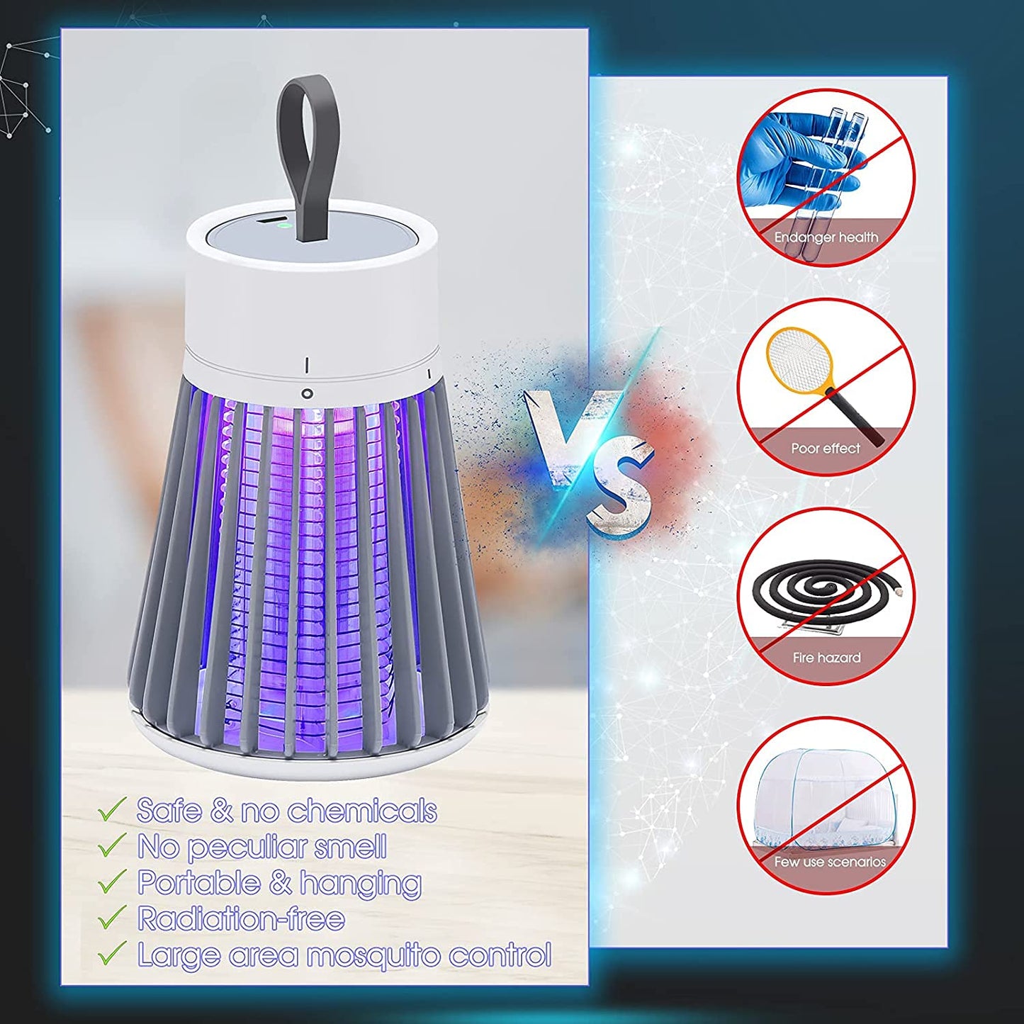 Eco Friendly Electronic LED Mosquito Killer