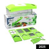 Vegitable Chopper 12-in-1 Jumbo Manual Vegetable Grater, Chipser and Slicer