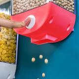 Wall Mounted Grain Storage Box Cereal Dispenser