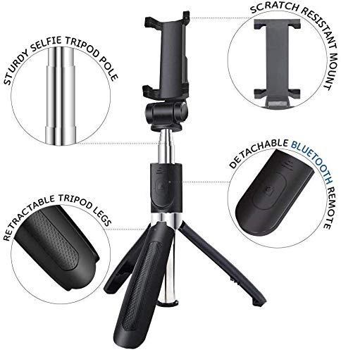 Selfie Stick Tripod 3-in-1 Multifunctional  Bluetooth Selfie Stick Tripod