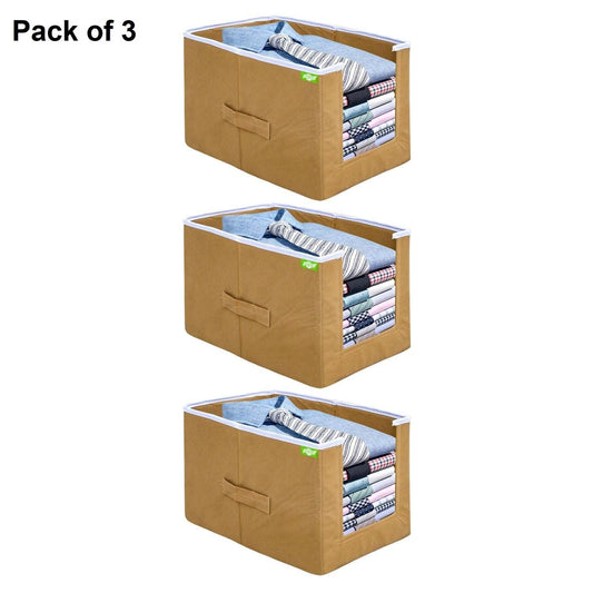 Shirt Stacker -Clothes Organizer For wardrobe (Pack of 3)