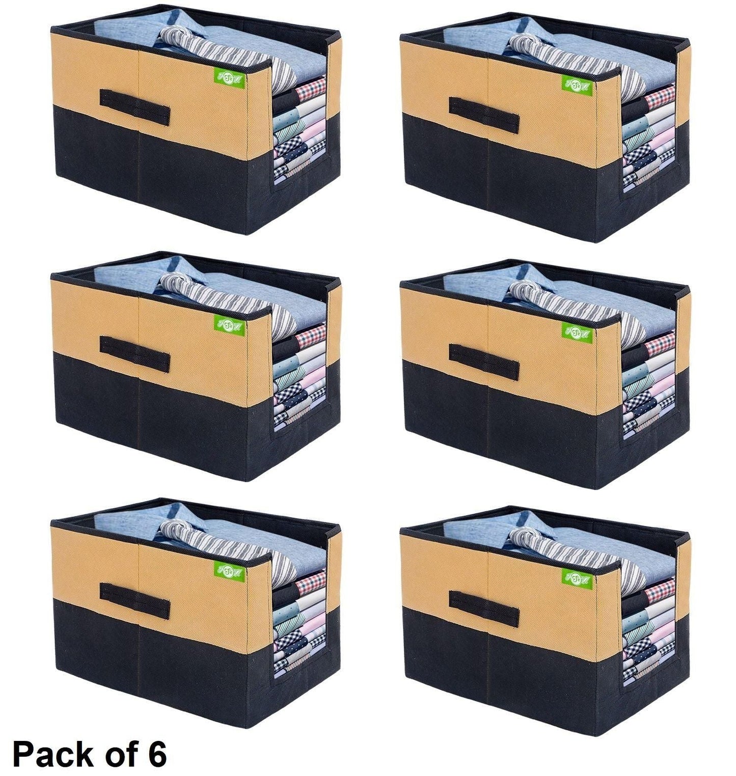 Shirt Stacker -Clothes Organizer For wardrobe (Pack of 6)