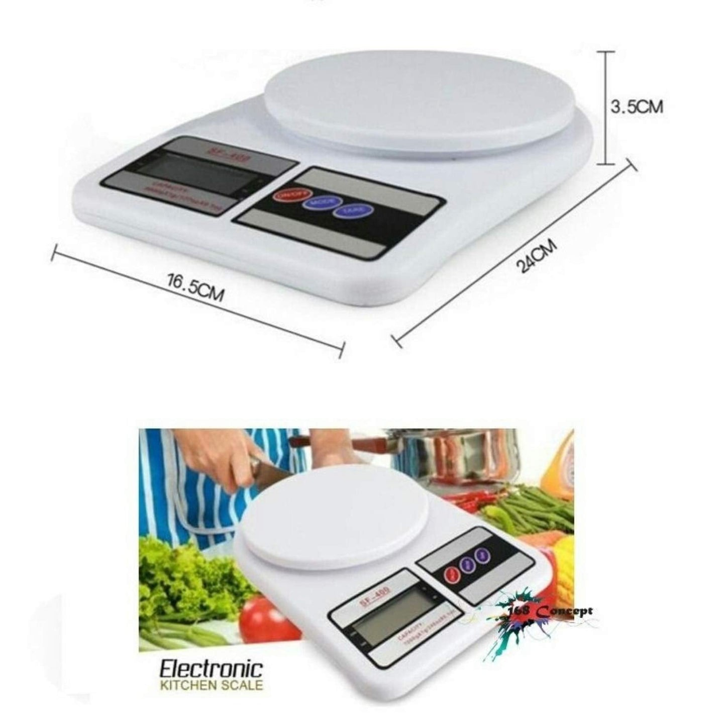 Multipurpose Portable Electronic Digital Weighing Scale