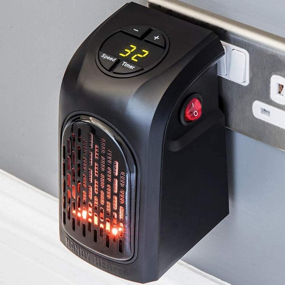 Small Electric Handy Compact Plug-in Room Heater