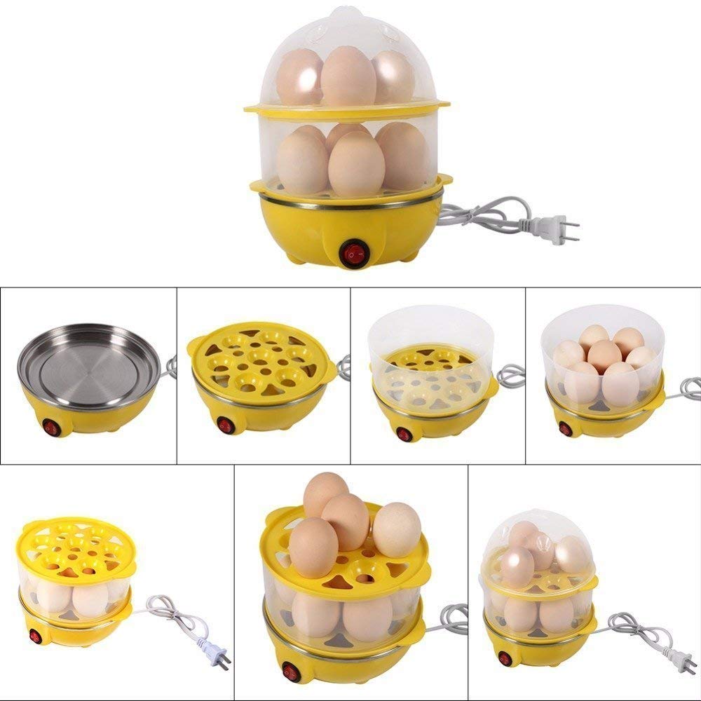 Electric Automatic 2 Layer 14 Egg Boiler