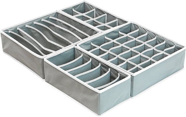 Foldable Drawer Divider Cloth Organizer