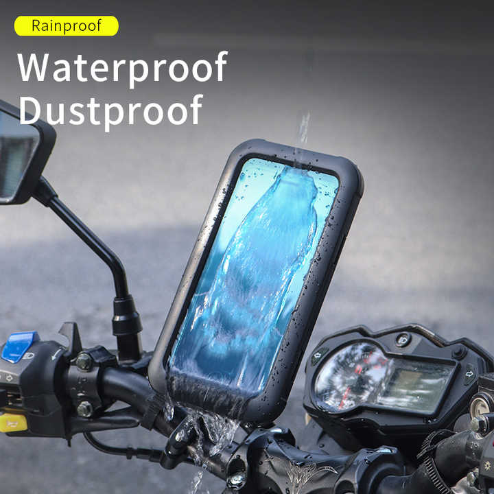 Waterproof Cell Phone Holder 360 Rotation Motorcycle