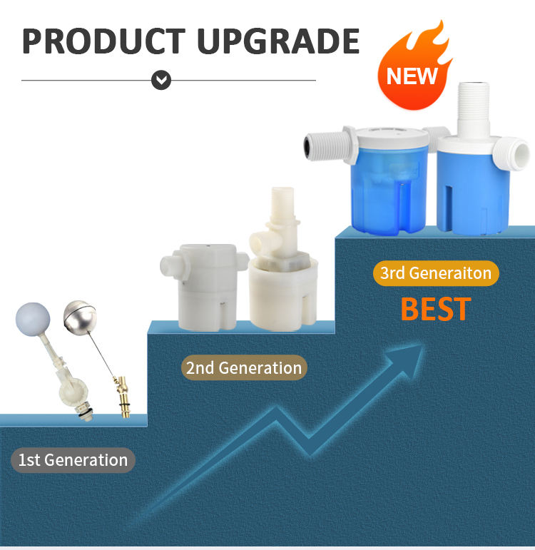 Water level control valve 1/2 inch